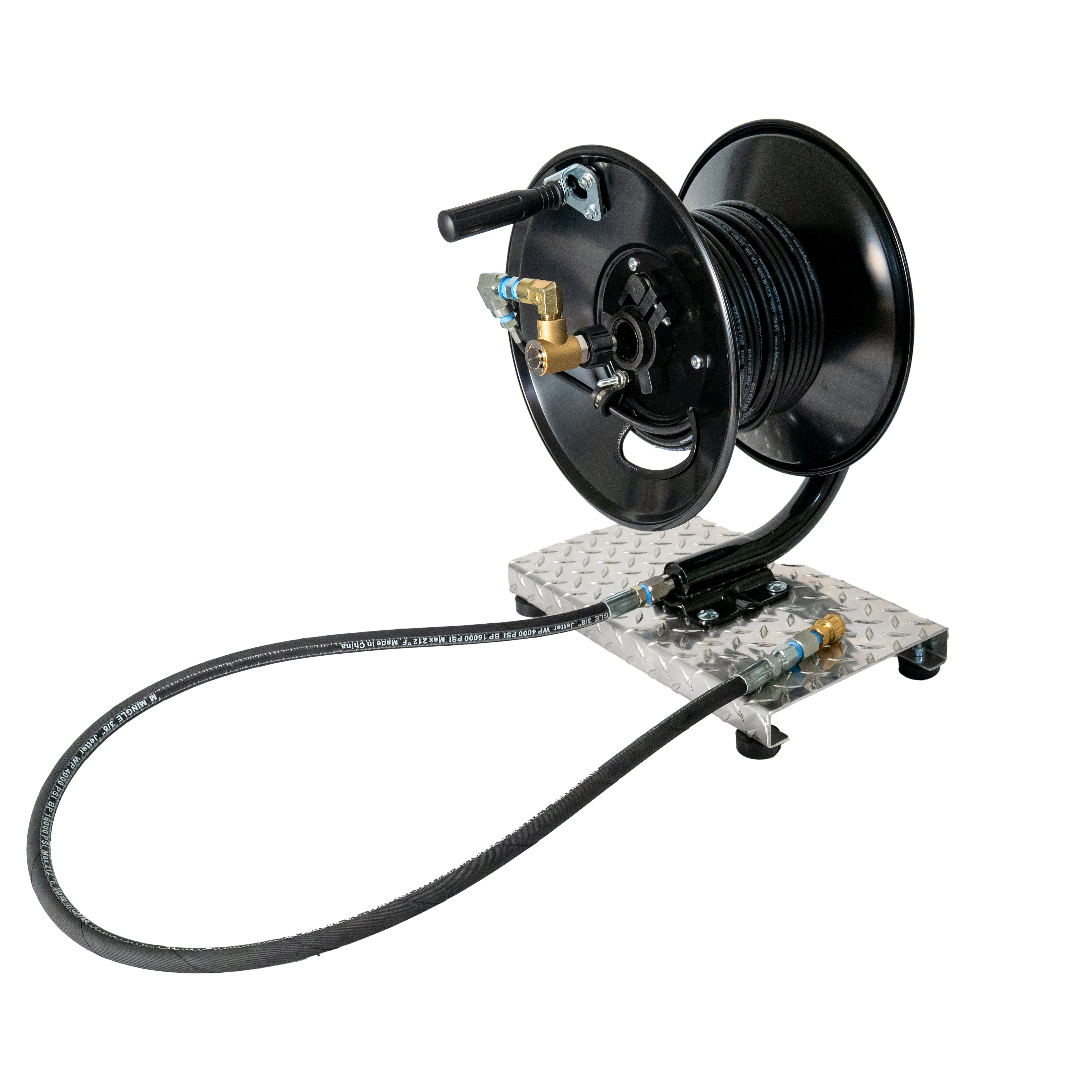 BFI Hose Reel w/ 100' Jetting Hose